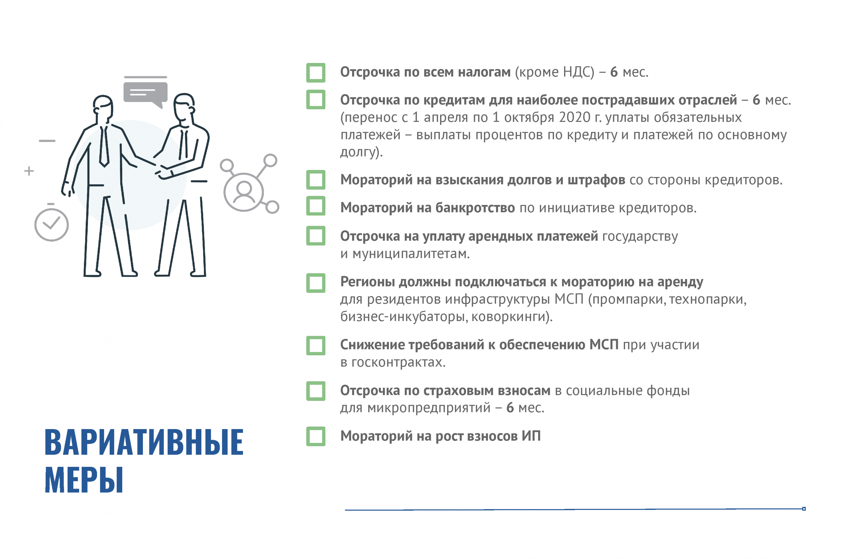 Стоимость Мер Поддержки